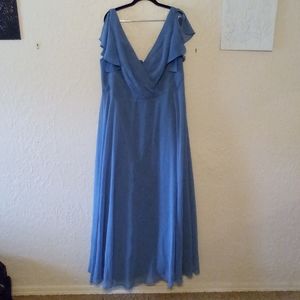 Blue Bridesmaids Dress